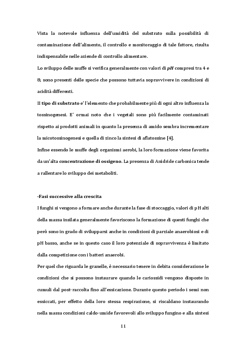 Estratto dalla tesi: Sviluppo di un metodo basato sulla spettrometria di massa per l'analisi di micotossine nel mais: ''early warning systems'' per la filiera maidicola del Veneto