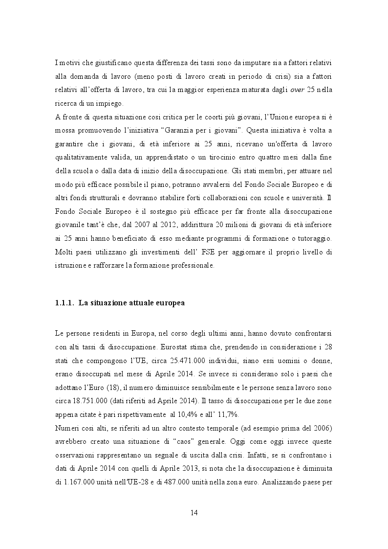 Estratto dalla tesi: Le determinanti del salario di riserva dei giovani in Italia