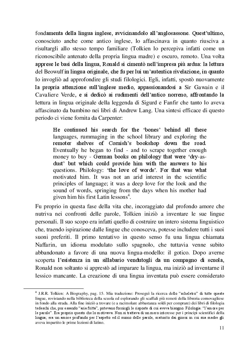 Estratto dalla tesi: John Ronald Reuel Tolkien fra critica e traduzione: Il caso della "History of Middle-Earth"