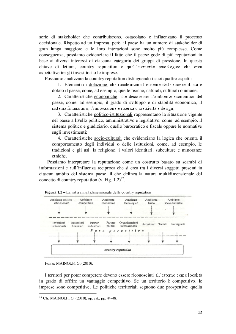 Estratto dalla tesi: Il ruolo degli eventi nelle strategie di marketing territoriale. L'evento "Luci d'Artista" di Salerno.