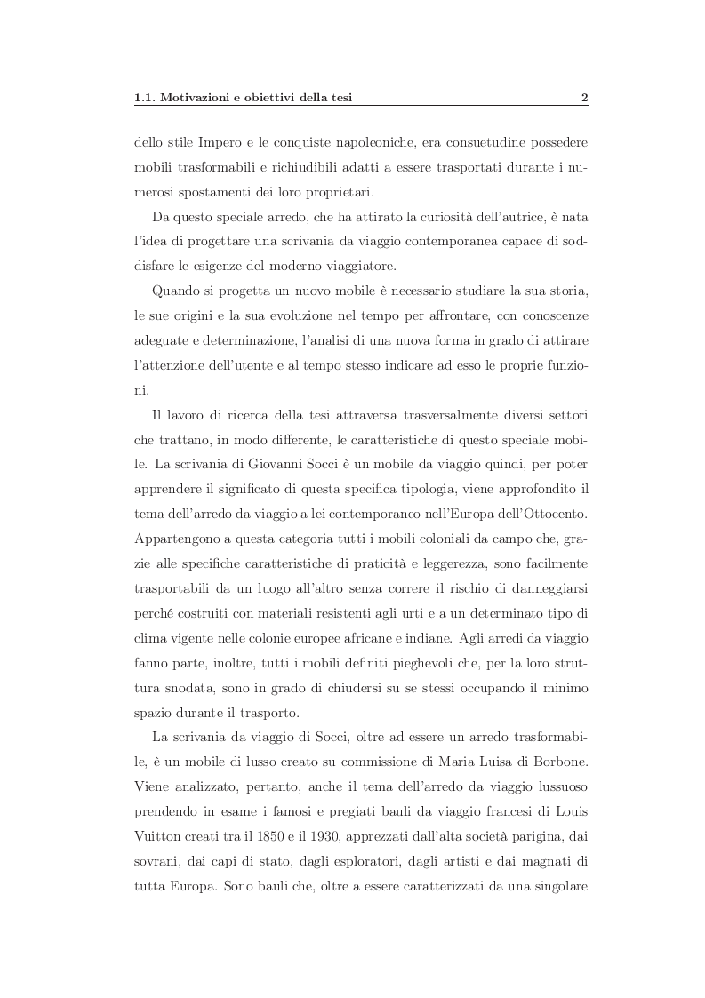 Estratto dalla tesi: L'arredo in viaggio - L'evoluzione dei mobili trasformabili nel corso dei secoli