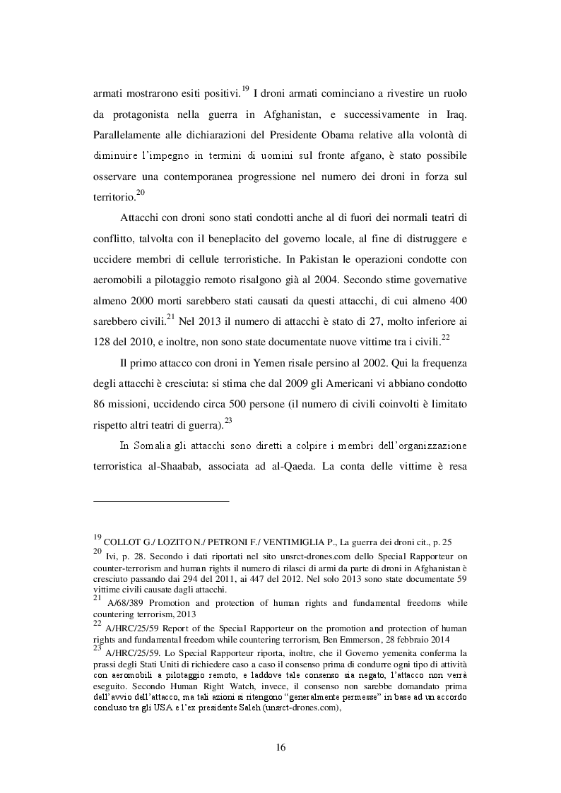 Estratto dalla tesi: L'uso dei droni nel diritto internazionale