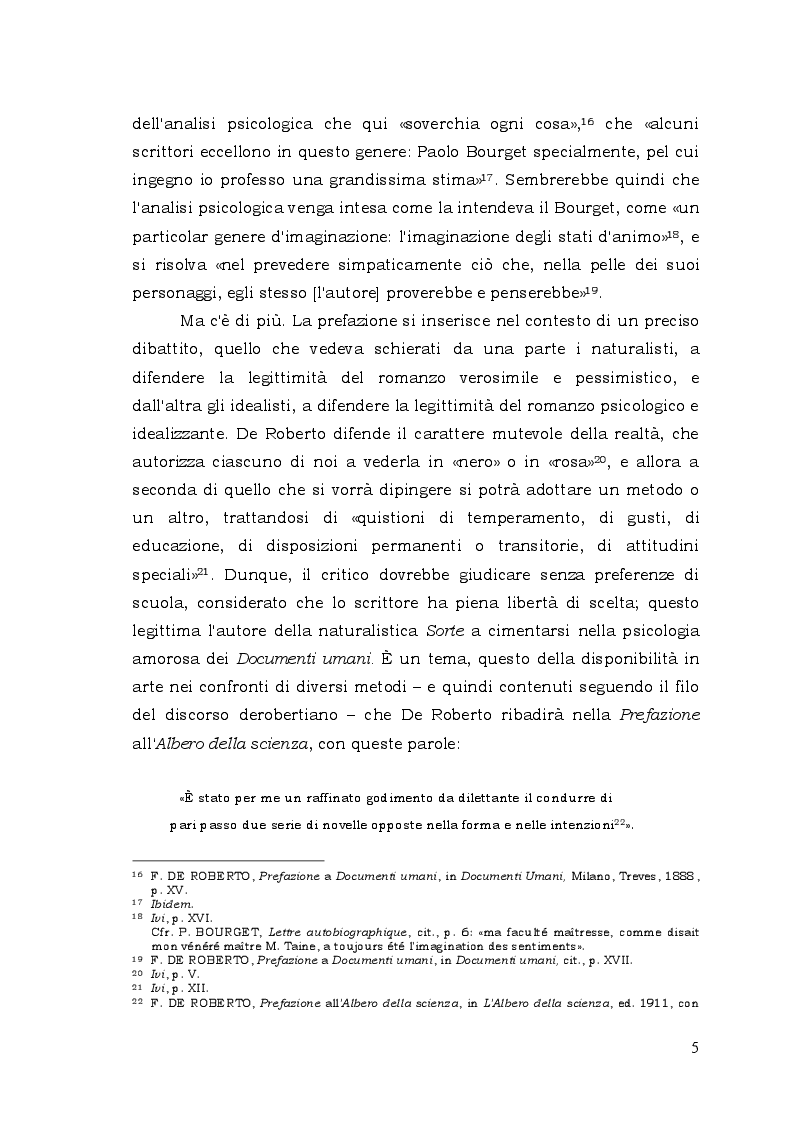 Estratto dalla tesi: Paul Bourget e Federico De Roberto: ricostruzione dei rapporti biografici e affinità caratteriali