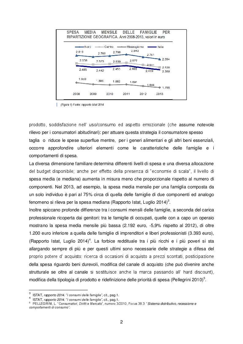 Estratto dalla tesi: Il ruolo del discount in Italia durante la recessione: il caso Eurospin