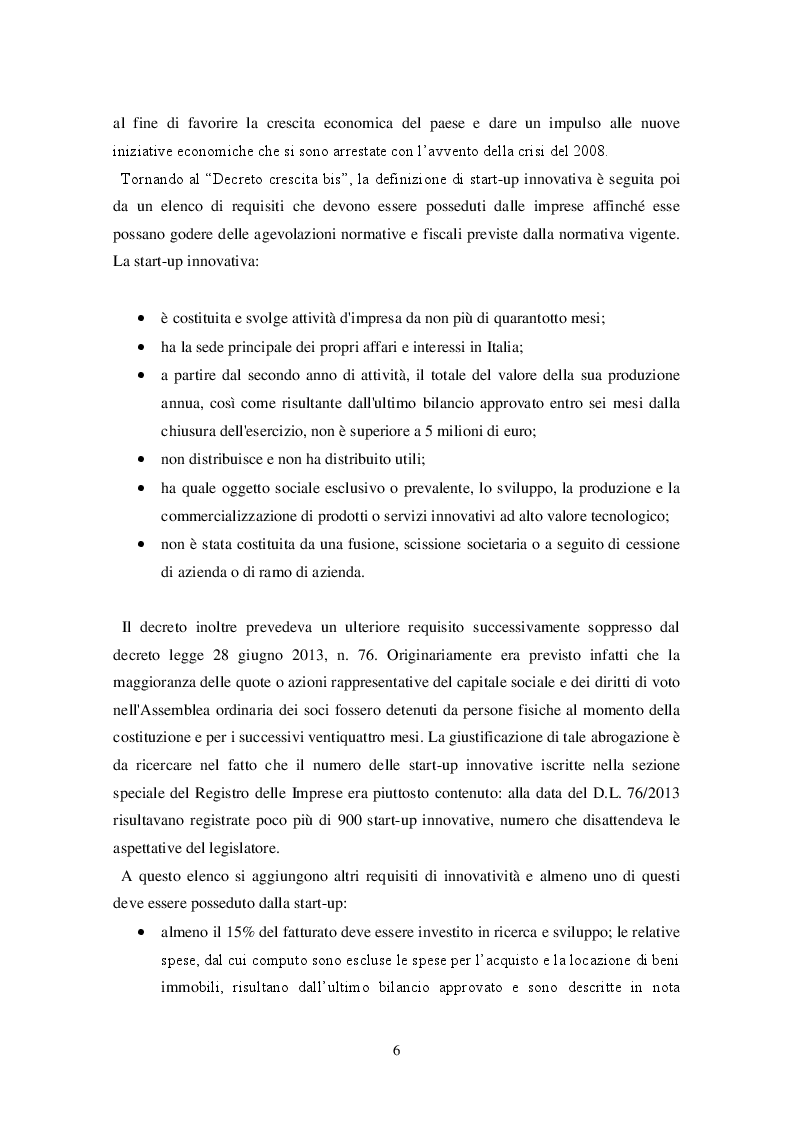 Estratto dalla tesi: L’Equity Crowdfunding: uno strumento di finanziamento per le start-up innovative