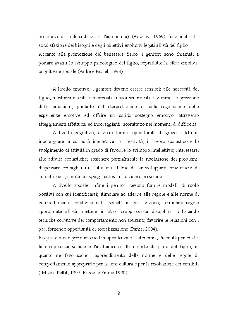 Anteprima della tesi: La rappresentazione della famiglia nei bambini maltrattati , Pagina 6