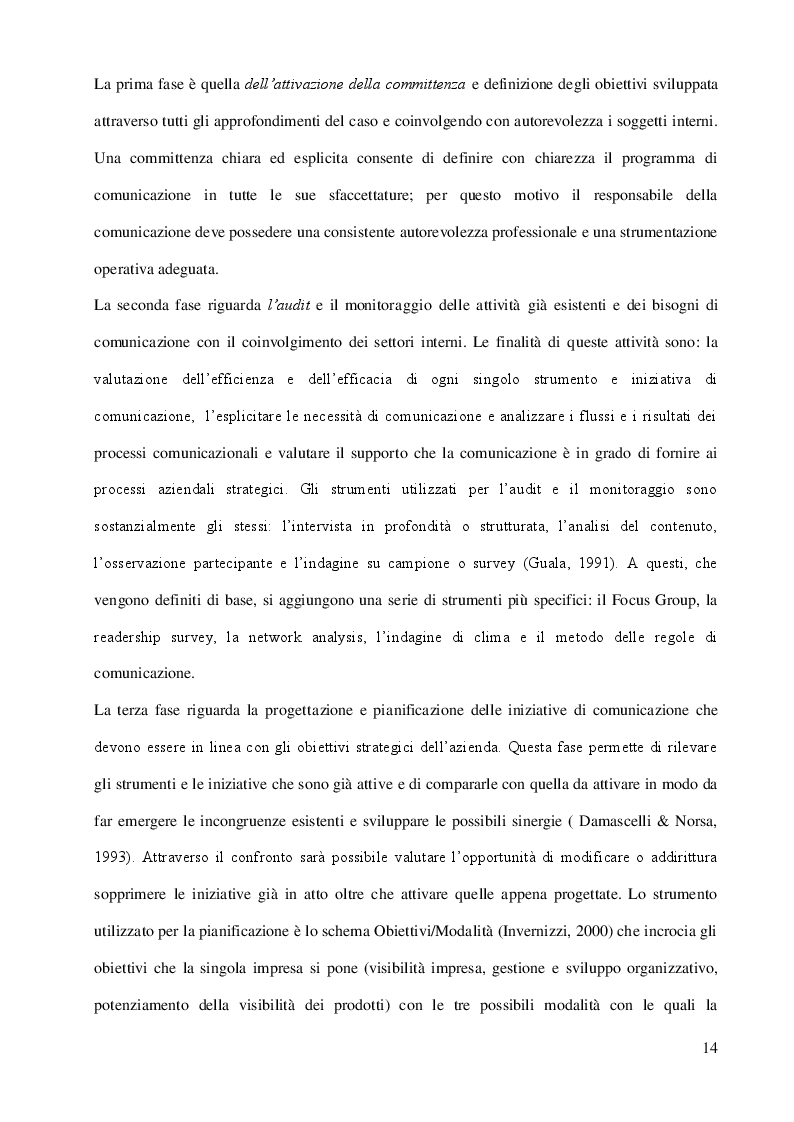 Estratto dalla tesi: Comunicazione organizzativa e leadership: una ricerca empirica sugli stili comunicativi dei supervisori in un contesto di cambiamento