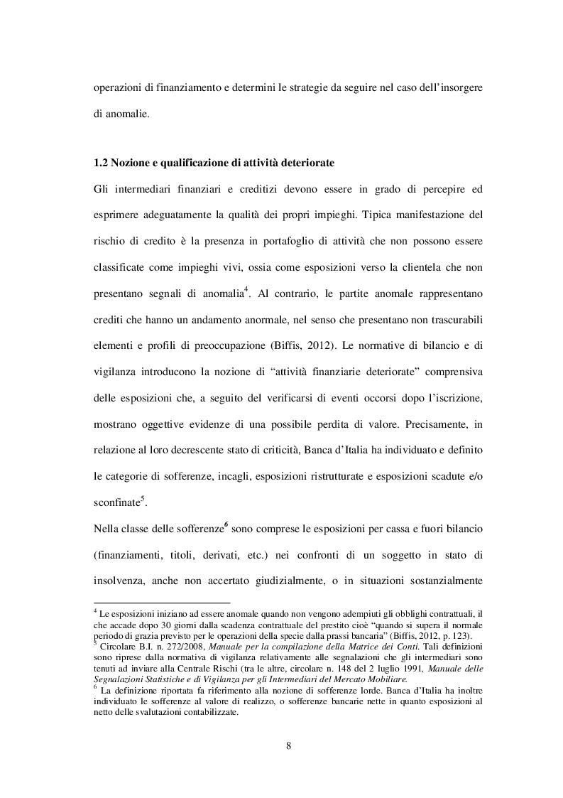 Estratto dalla tesi: I crediti non performing verso il bad banking. Il caso UniCredit Group.