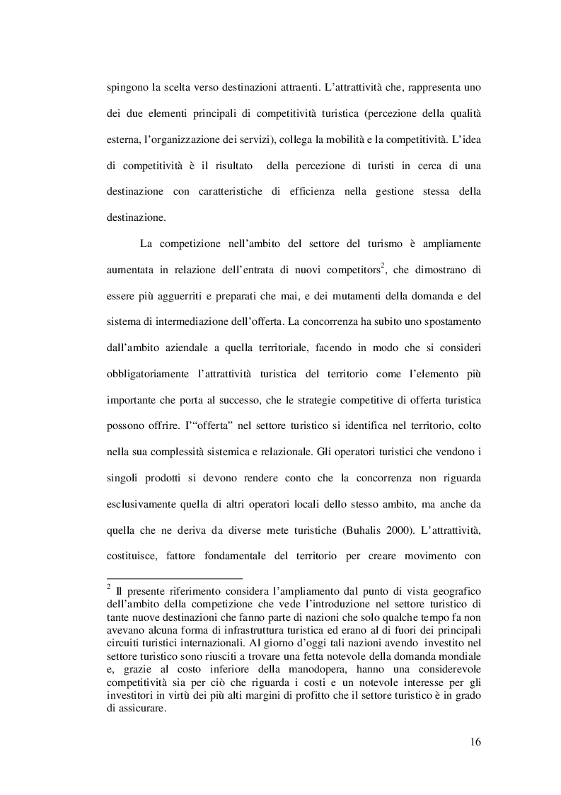 Estratto dalla tesi: Fattori personali e contestuali nella valutazione dei percorsi turistici: un'analisi sperimentale