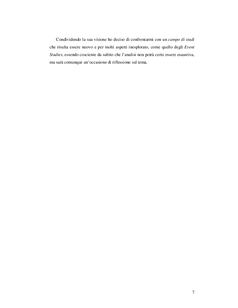 Anteprima della tesi: Event Studies: l'analisi dell'evento come risorsa strategica delle politiche urbane e territoriali, Pagina 6