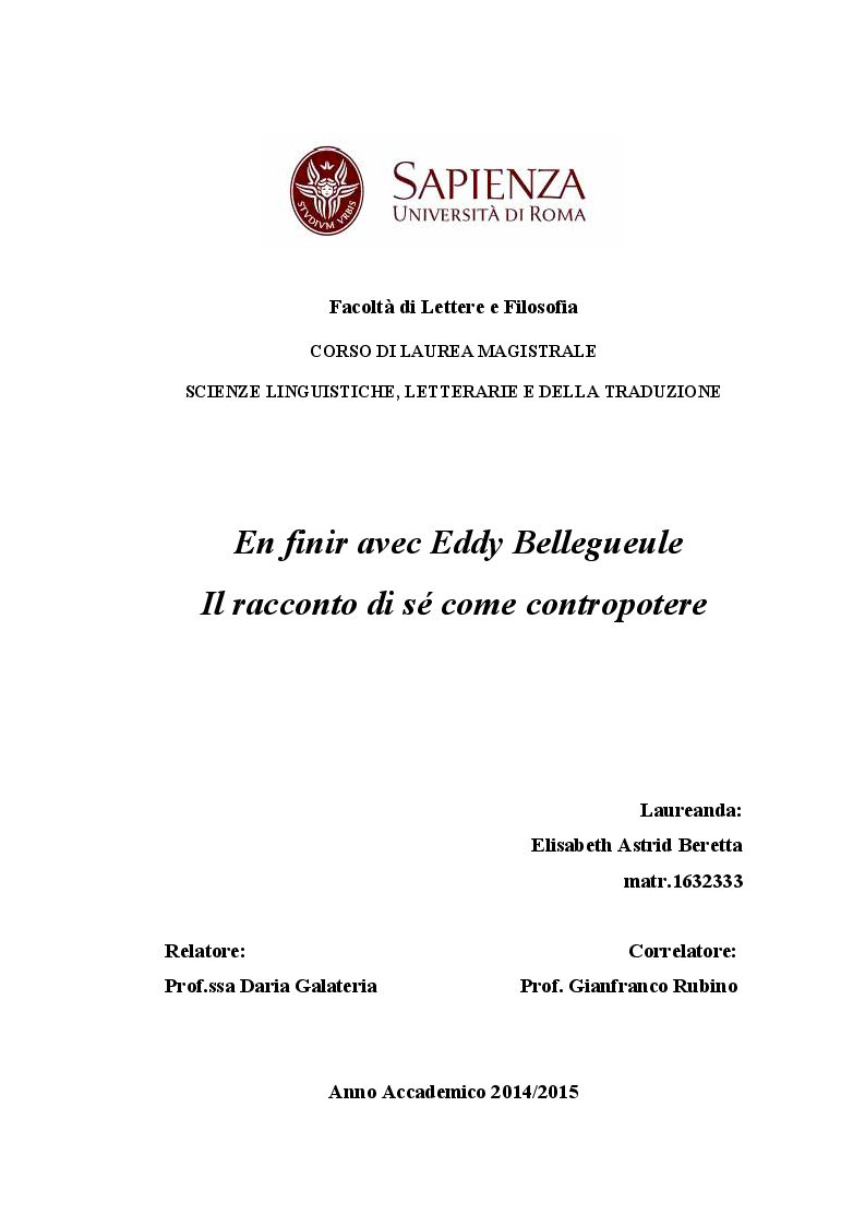 Corso Di Laurea In Scienze Strategiche