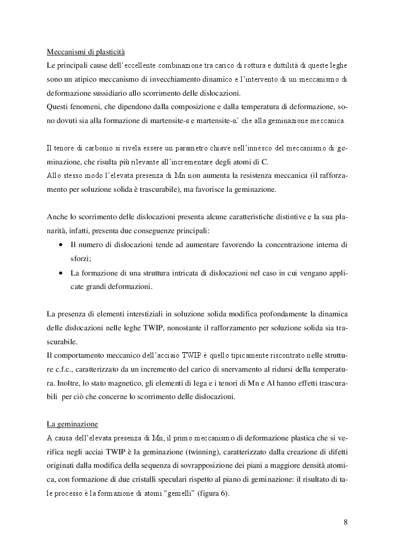 Estratto dalla tesi: Caratterizzazione di saldature laser su un acciaio TWIP per applicazioni automobilistiche