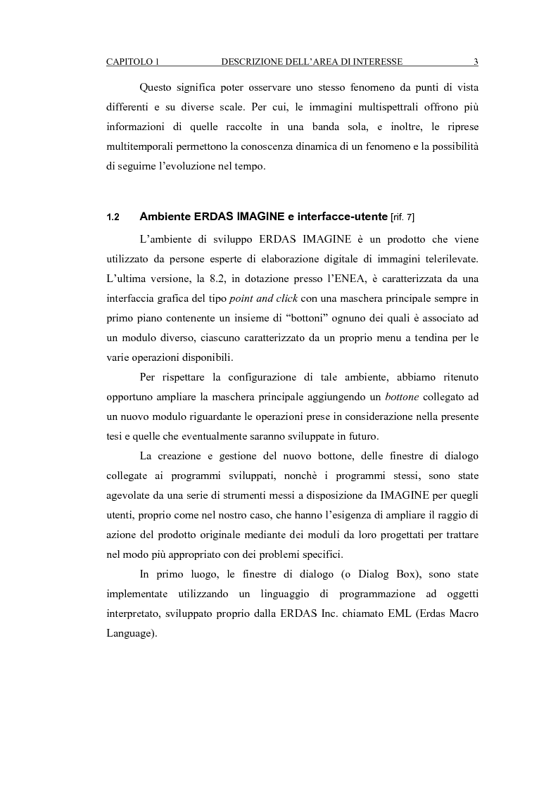 Anteprima della tesi: Correzione geometrica di immagini telerilevate da aereo, Pagina 7