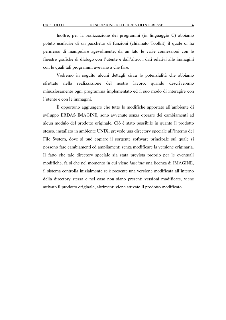Anteprima della tesi: Correzione geometrica di immagini telerilevate da aereo, Pagina 8