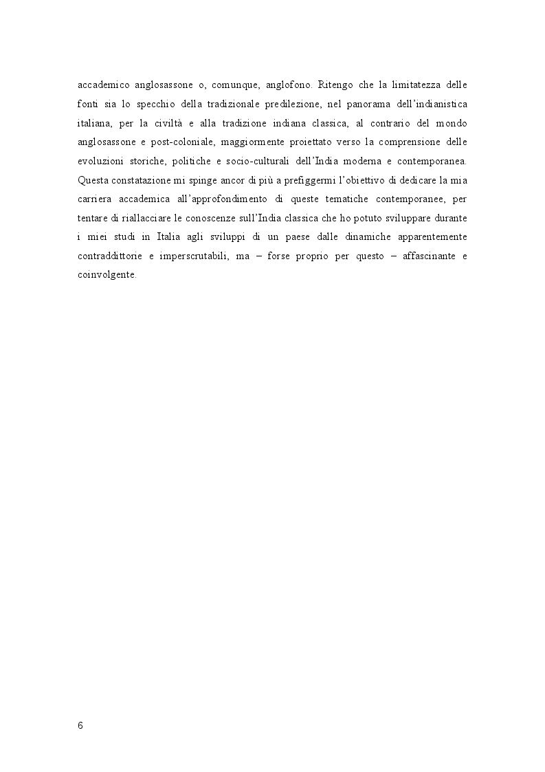 Anteprima della tesi: L'introiezione dell'Orientalismo: il Nazionalismo Hindu tra ricerca dell'identità e colonialismo , Pagina 3