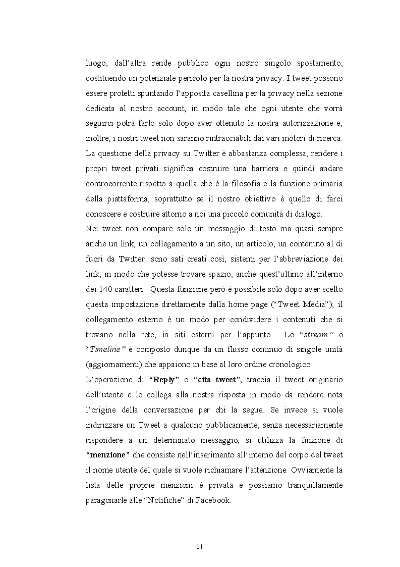 Estratto dalla tesi: Citizen Journalism e attivismo politico su Twitter.