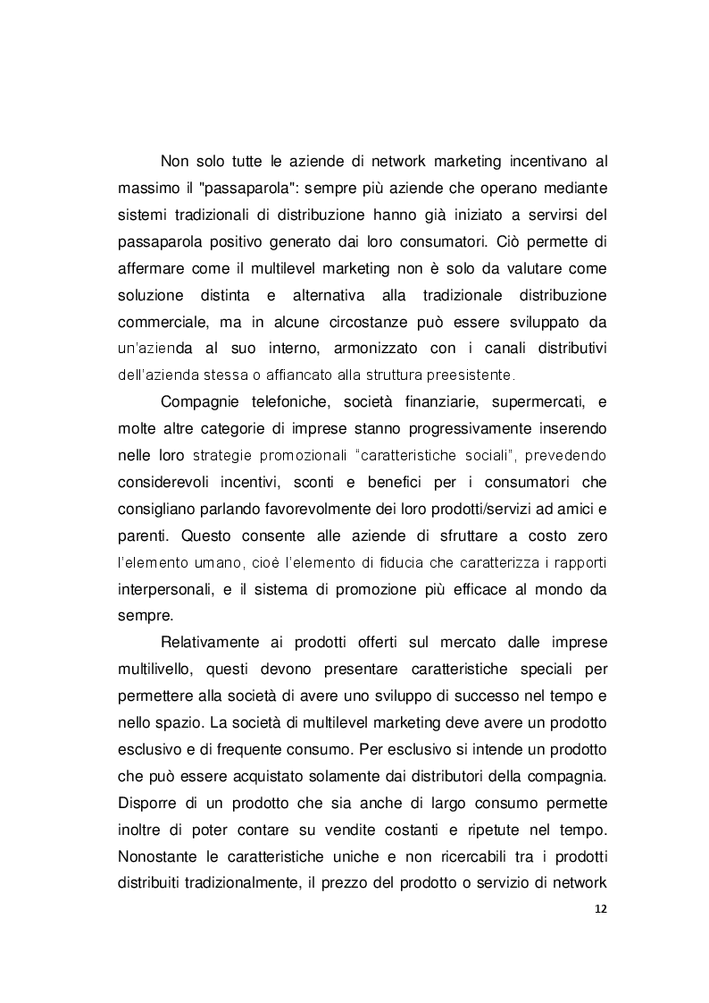 Estratto dalla tesi: Analisi Economico-Aziendale di un’impresa orientata al Network Marketing. Il caso Herbalife