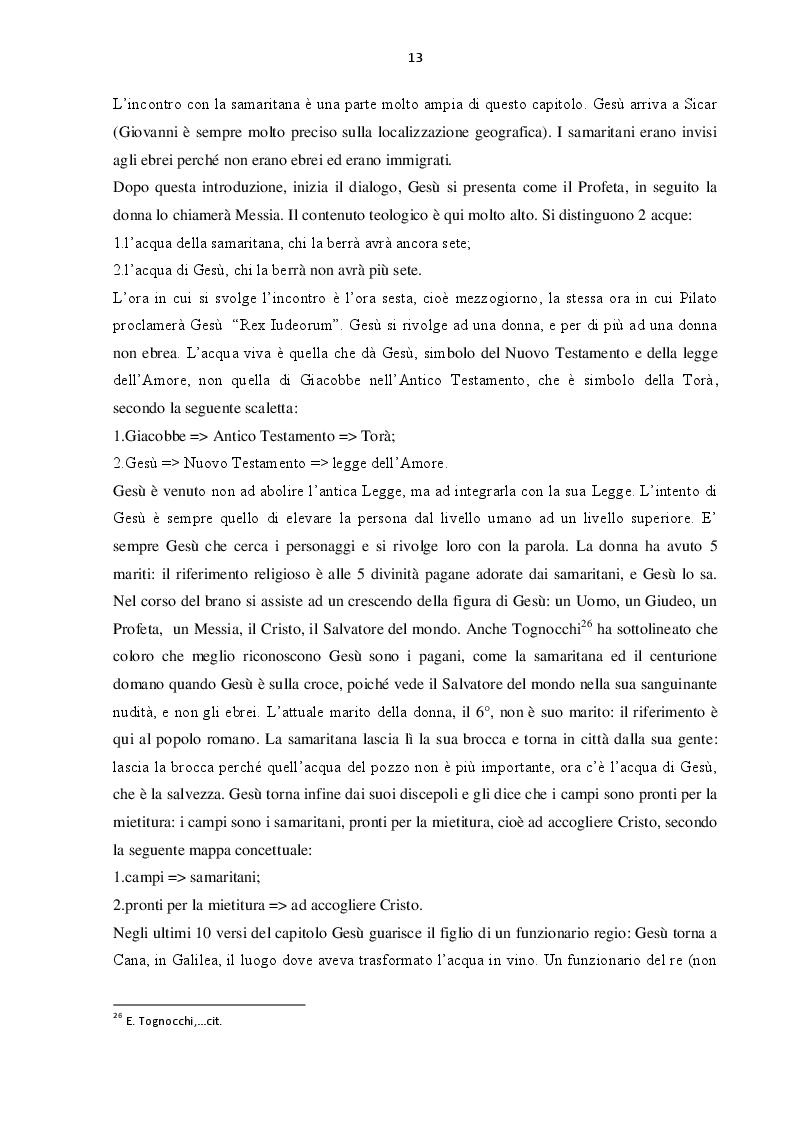 Estratto dalla tesi: L' 'allontanamento' dal giudaismo nel Vangelo giovanneo e nell'epistolario paolino