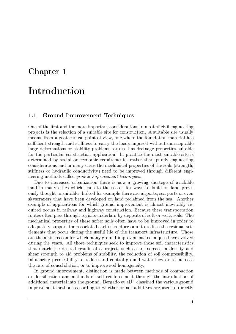 Estratto dalla tesi: Modeling Vacuum Cconsolidation with Finite Elements