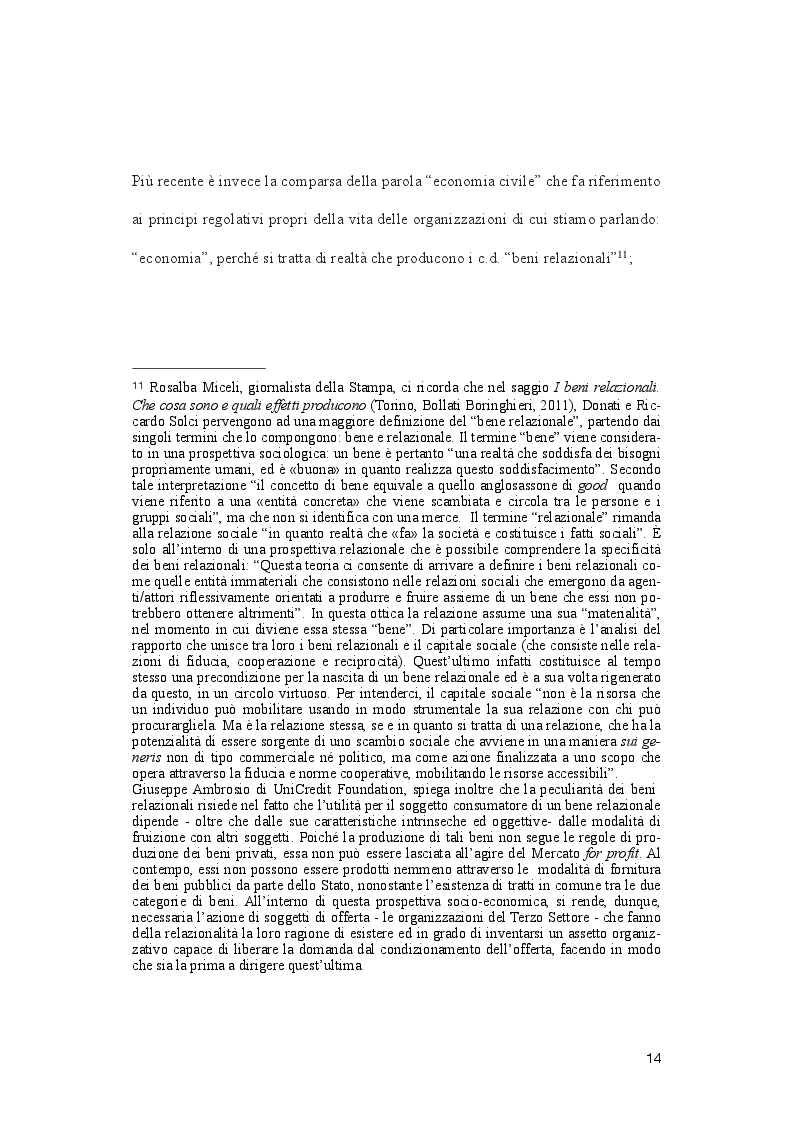 Estratto dalla tesi: Il Ruolo dell'internal auditing nelle organizzazioni nonprofit