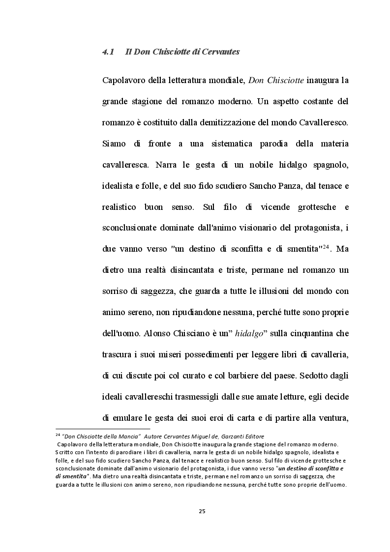 Estratto dalla tesi: Mimmo Paladino, la Transavangardia e Don Chisciotte