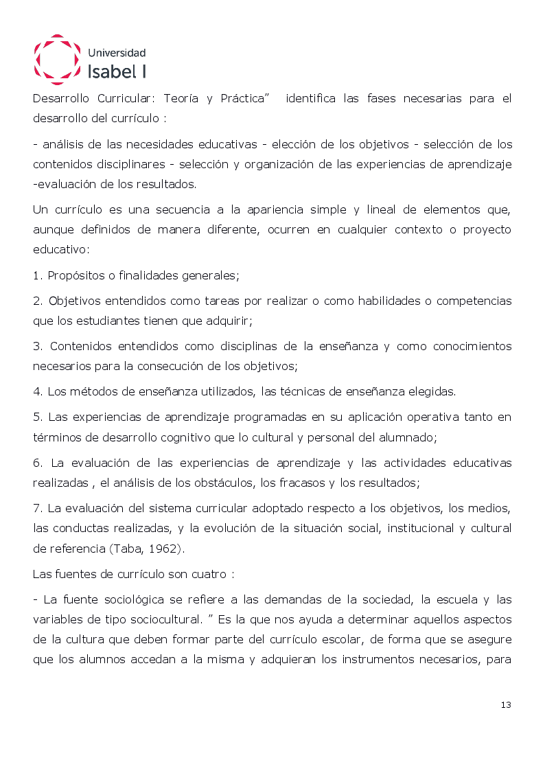 Estratto dalla tesi: Programación Didáctica de Lengua Castellana de 1° Y 2º de Bachillerato