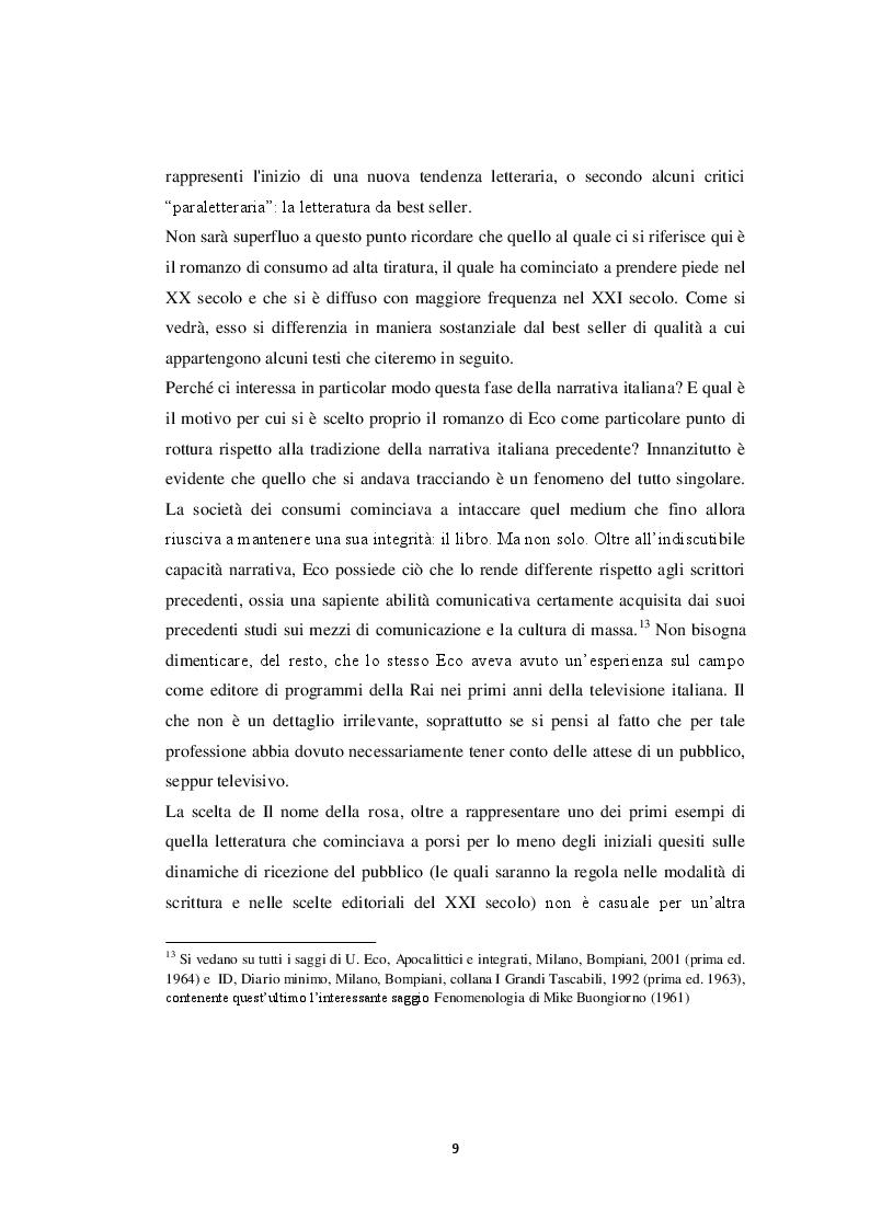 Estratto dalla tesi: Lo scrittore al tempo dei media digitali: il caso di Alessandro Baricco