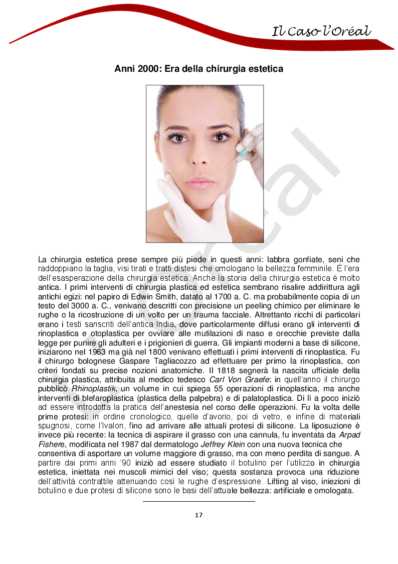 Estratto dalla tesi: Distribuzione e comunicazione selettiva del Fashion Make-up: Il Caso L’Oréal