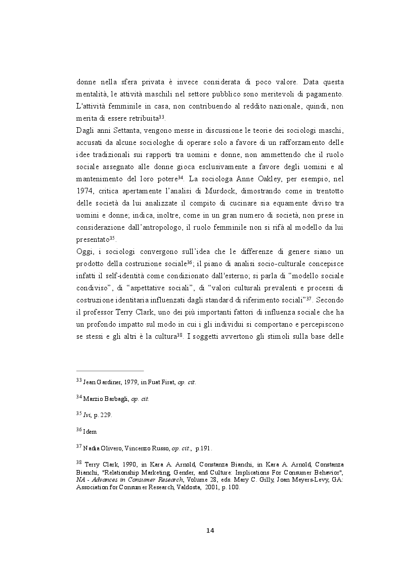 Estratto dalla tesi: Dal punto di vista dei pubblicitari. I processi produttivi delle rappresentazioni di genere.