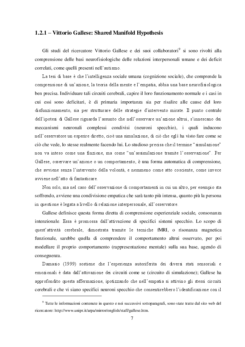 Estratto dalla tesi: Il sostegno scolastico al preadolescente autistico: studio di un caso