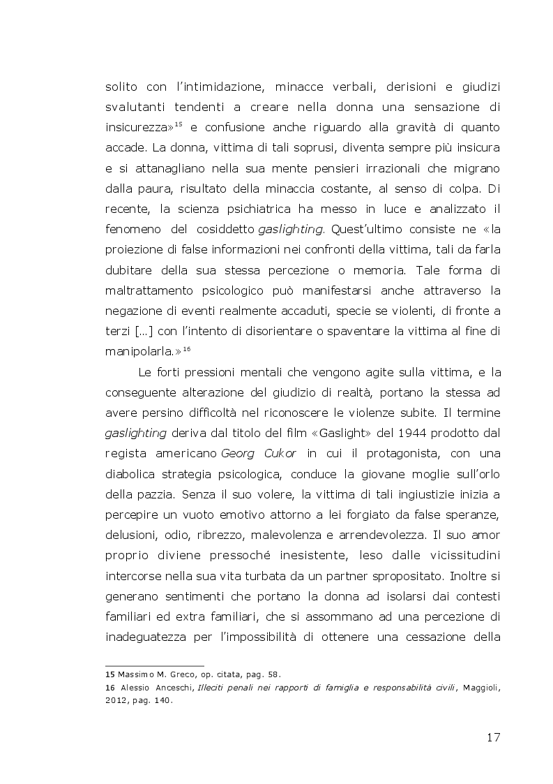 Estratto dalla tesi: Il misconosciuto mondo degli abusi sulle donne: il ruolo rivestito dall’Infermiere Forense