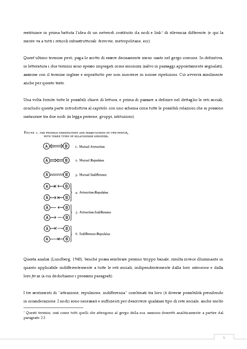 Anteprima della tesi: Talk show politici: una social network analysis dei partecipanti, Pagina 5