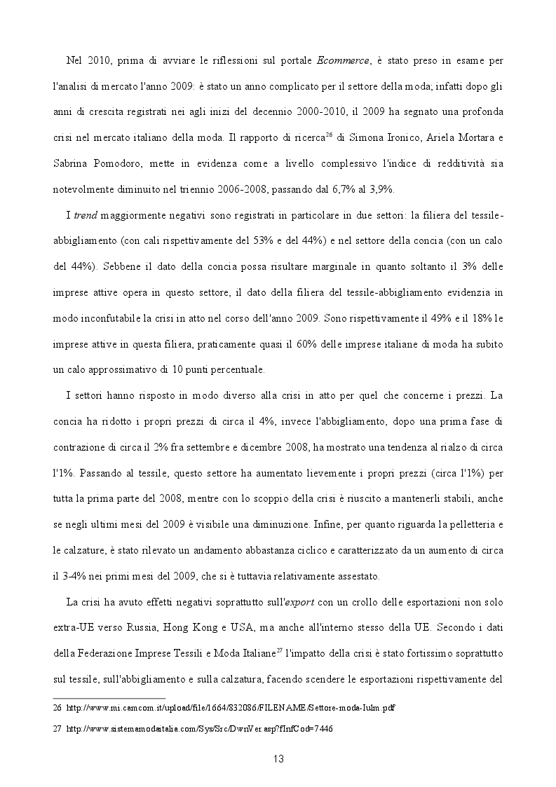 Estratto dalla tesi: Nascita e sviluppo di un portale Ecommerce: il caso STYLE UP! Web