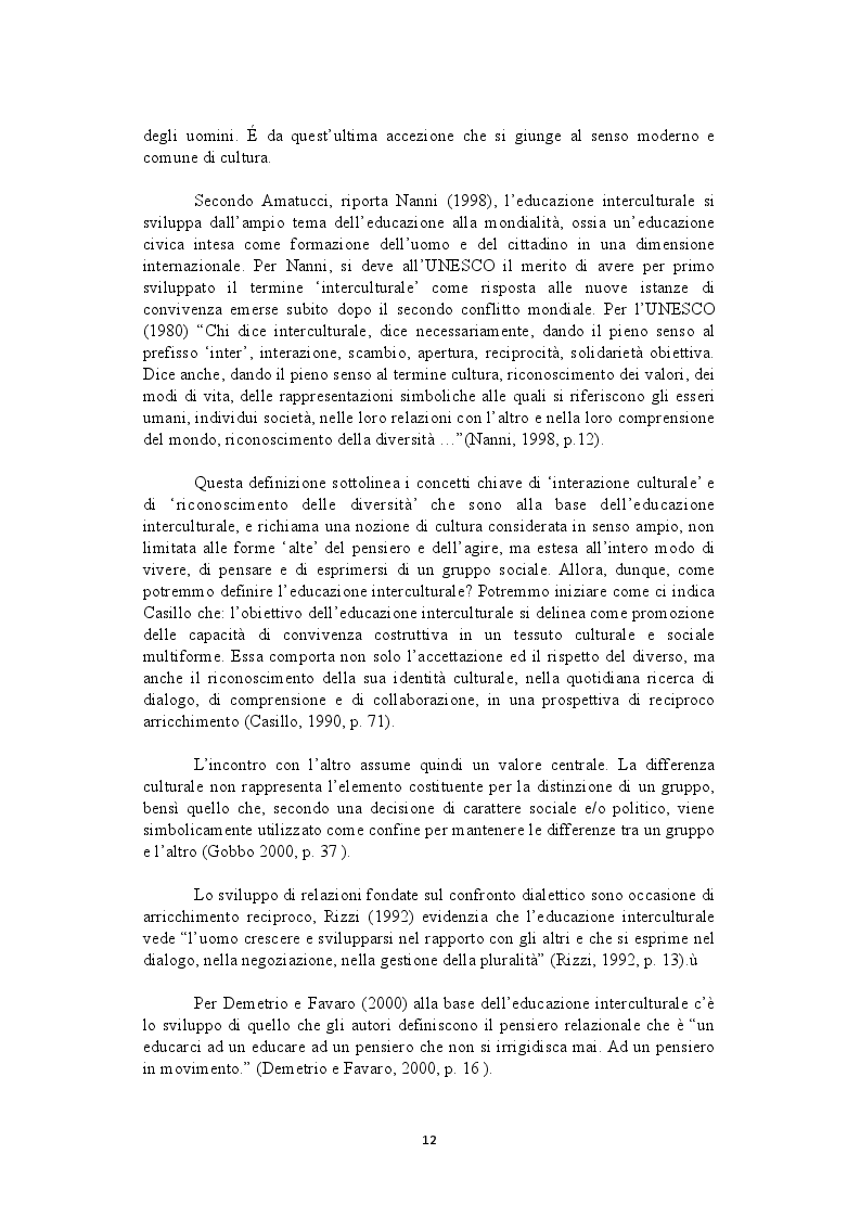 Estratto dalla tesi: “Hola, Ciao” Itinerario mediale interculturale per l'insegnamento della lingua spagnola nella scuola primaria Napoletana