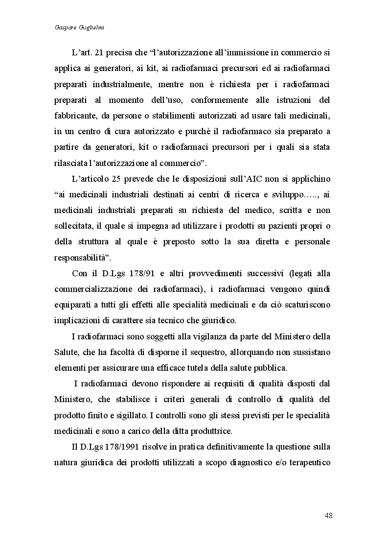 Estratto dalla tesi: Sintesi 18F-FDG alla luce delle nuove norme: convalida di un controllo qualità