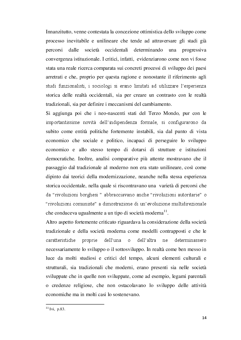 Estratto dalla tesi: L'Africa Subsahariana nel sistema-mondo capitalista