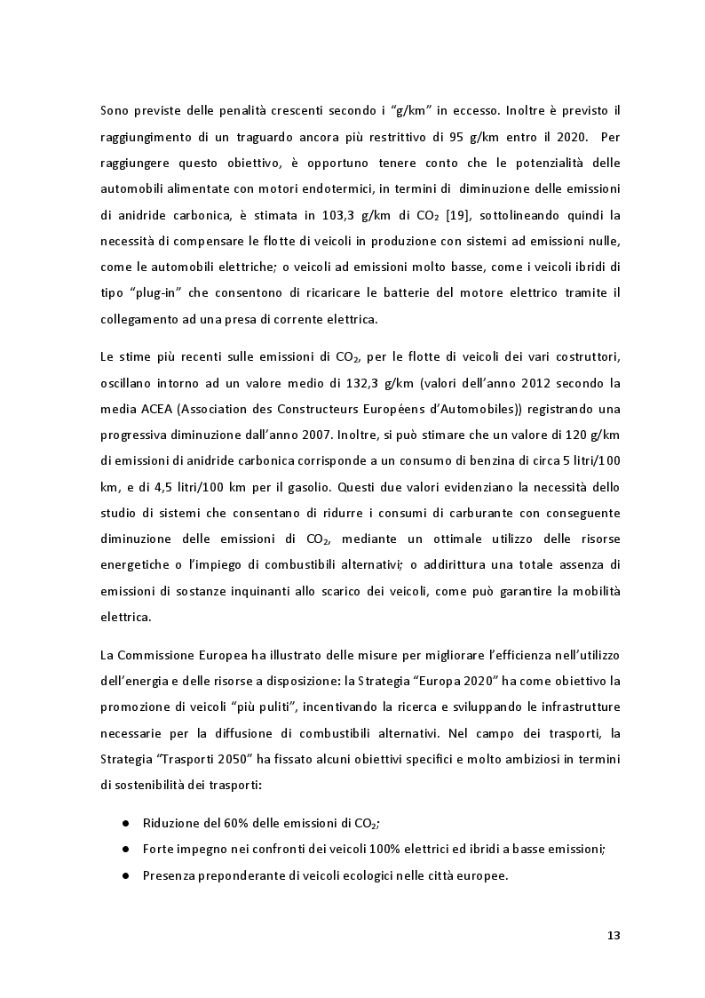 Estratto dalla tesi: Car sharing elettrico: modellazione e ottimizzazione