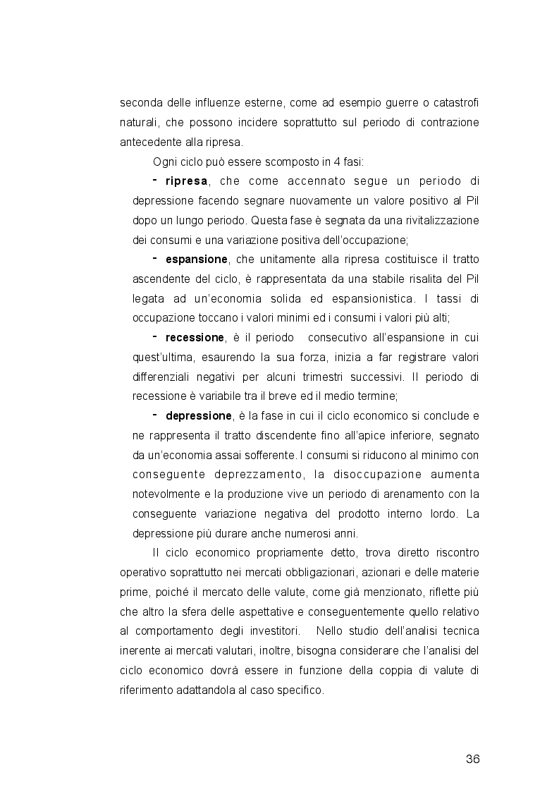 Estratto dalla tesi: L’analisi tecnica nei mercati valutari: Metodi applicati al cambio Eur/Usd
