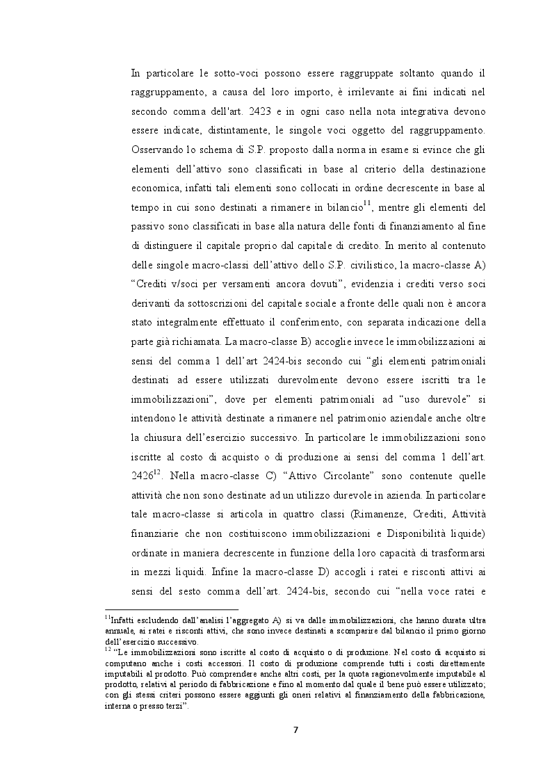 Estratto dalla tesi: Dal bilancio civilistico all'analisi per indici: il caso Nero Giardini