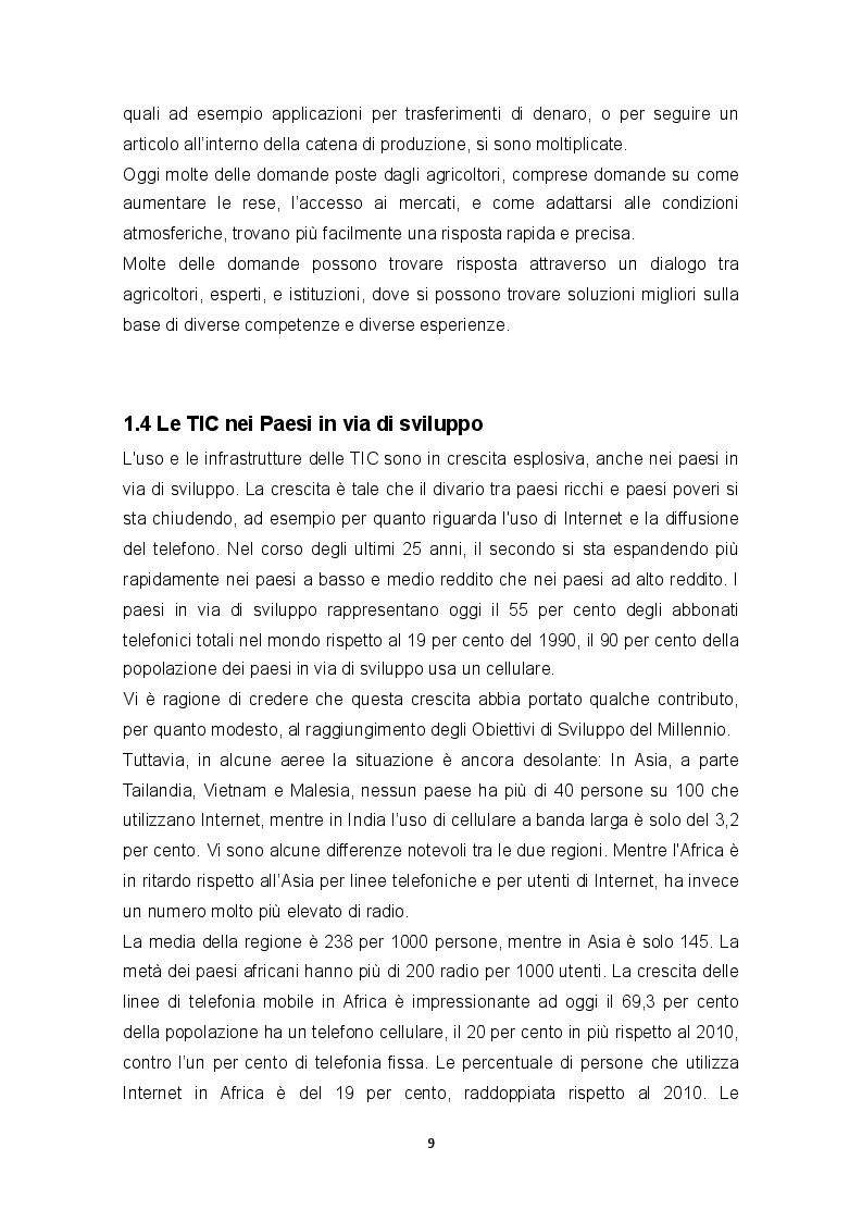 Estratto dalla tesi: Le TIC: uno strumento per facilitare l'accesso e la condivisione di informazioni nello sviluppo dell'agricoltura: Caso del Perù.