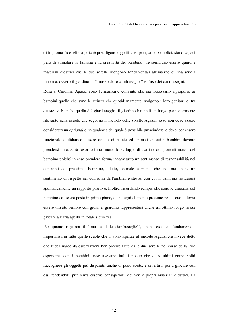 Estratto dalla tesi: Media e infanzia: un binomio possibile?