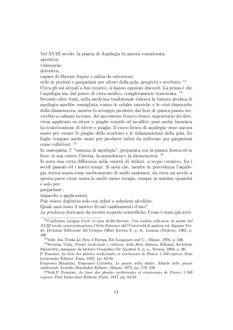 Estratto dalla tesi: "Ci vuole un fiore". L'aquilegia e la sua simbologia nella pittura rinascimentale