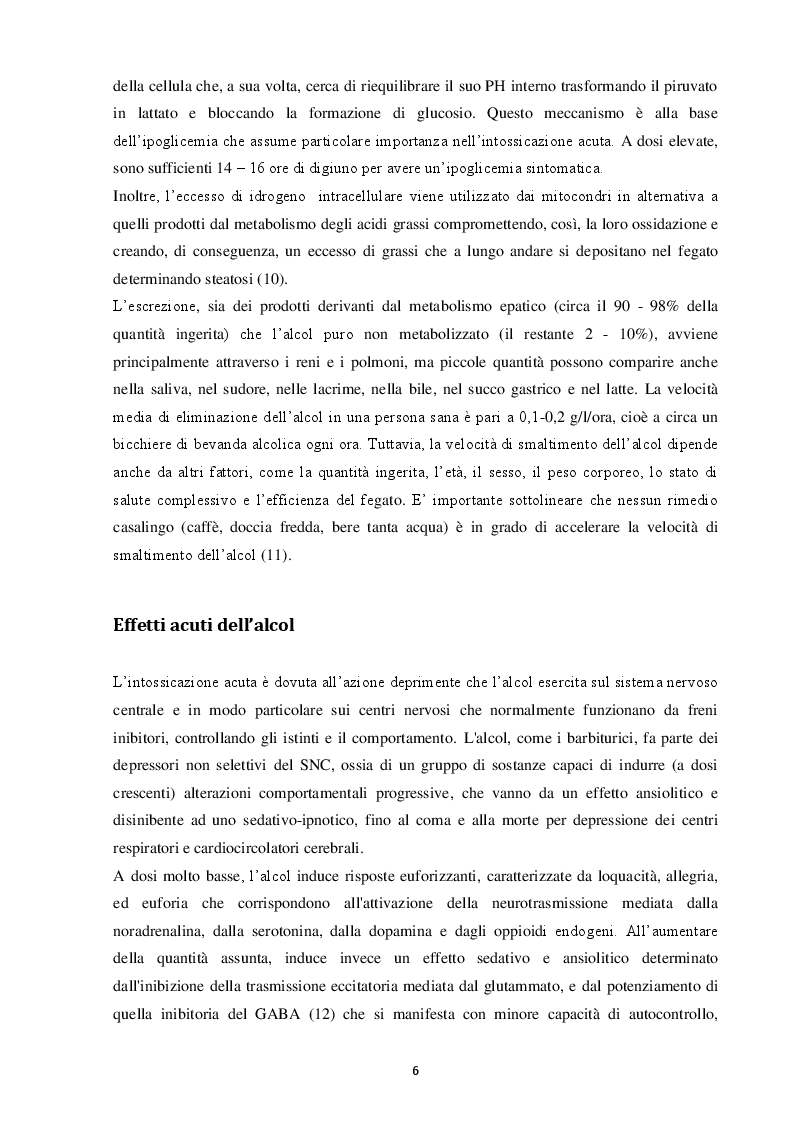 Estratto dalla tesi: Adolescenti e alcol: una revisione sistematica per valutare l'efficacia dei programmi di prevenzione primaria e secondaria