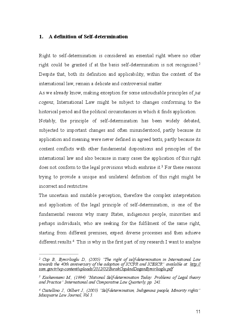 Estratto dalla tesi: The right to Self-determination for people of African descent. The Quilombos case
