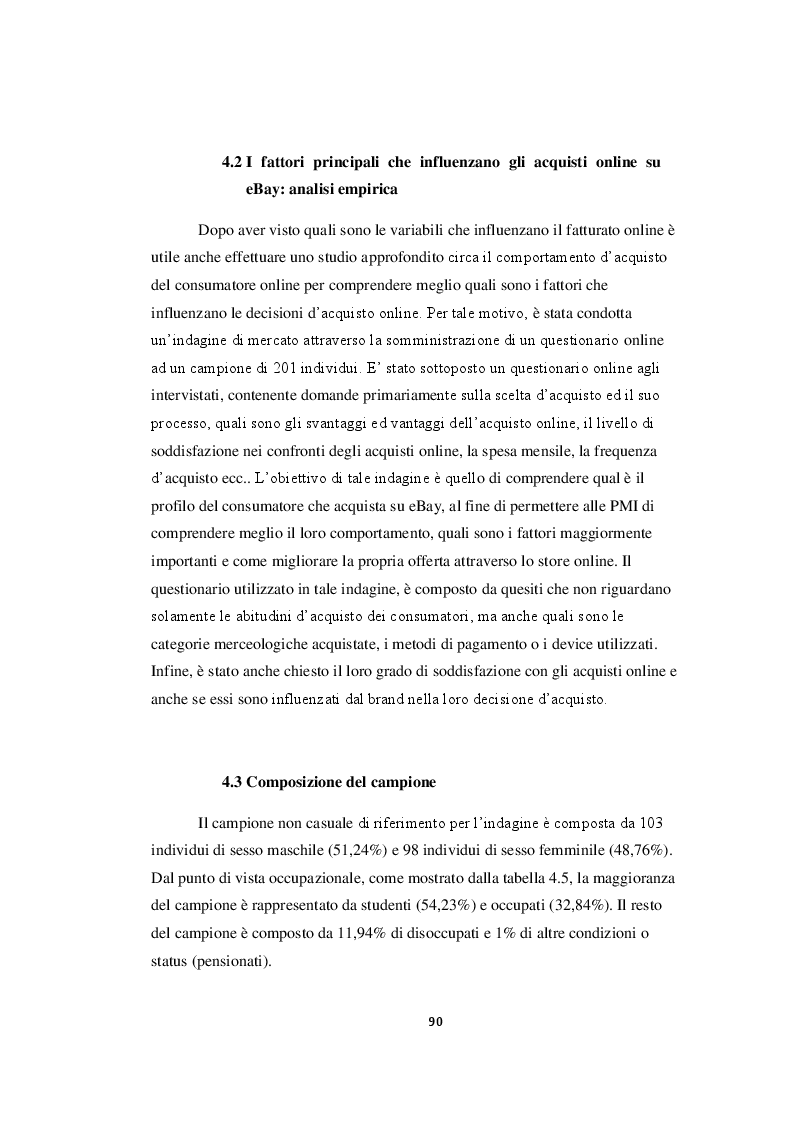 Estratto dalla tesi: E-commerce, web e social media marketing: tre fattori di successo per accrescere il business delle PMI.