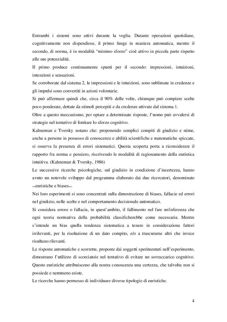 Estratto dalla tesi: Resistenze al cambiamento - Comunicazione come processo di Innovazione
