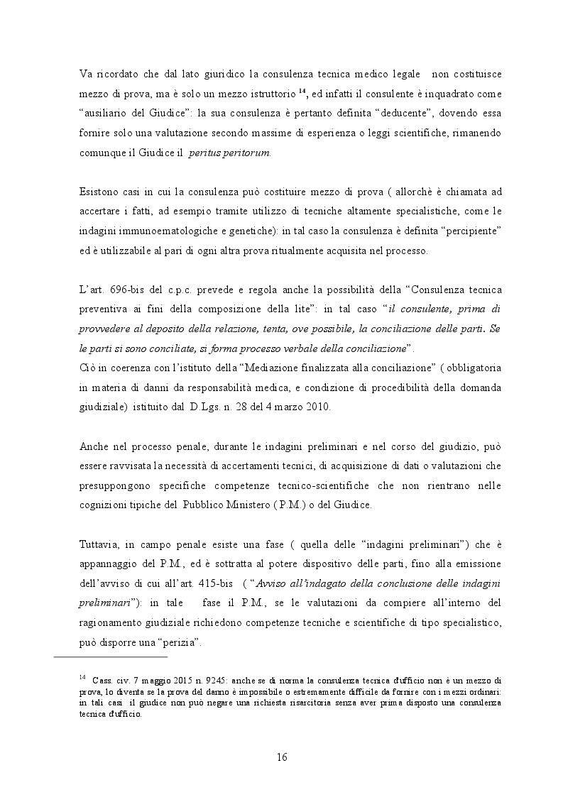 Estratto dalla tesi: La responsabilità professionale del chirurgo: aspetti giuridici e medico-legali