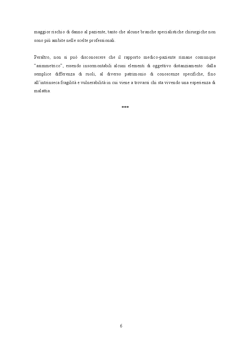 Anteprima della tesi: La responsabilità professionale del chirurgo: aspetti giuridici e medico-legali, Pagina 5