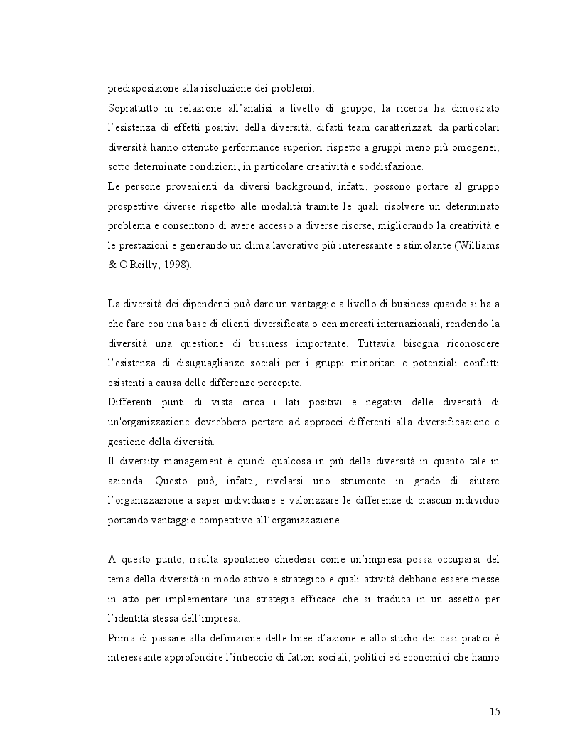Estratto dalla tesi: Diverso da chi? Il diversity management e la rimozione delle barriere invisibili nei contesti aziendali. Il caso Deutsche Bank.