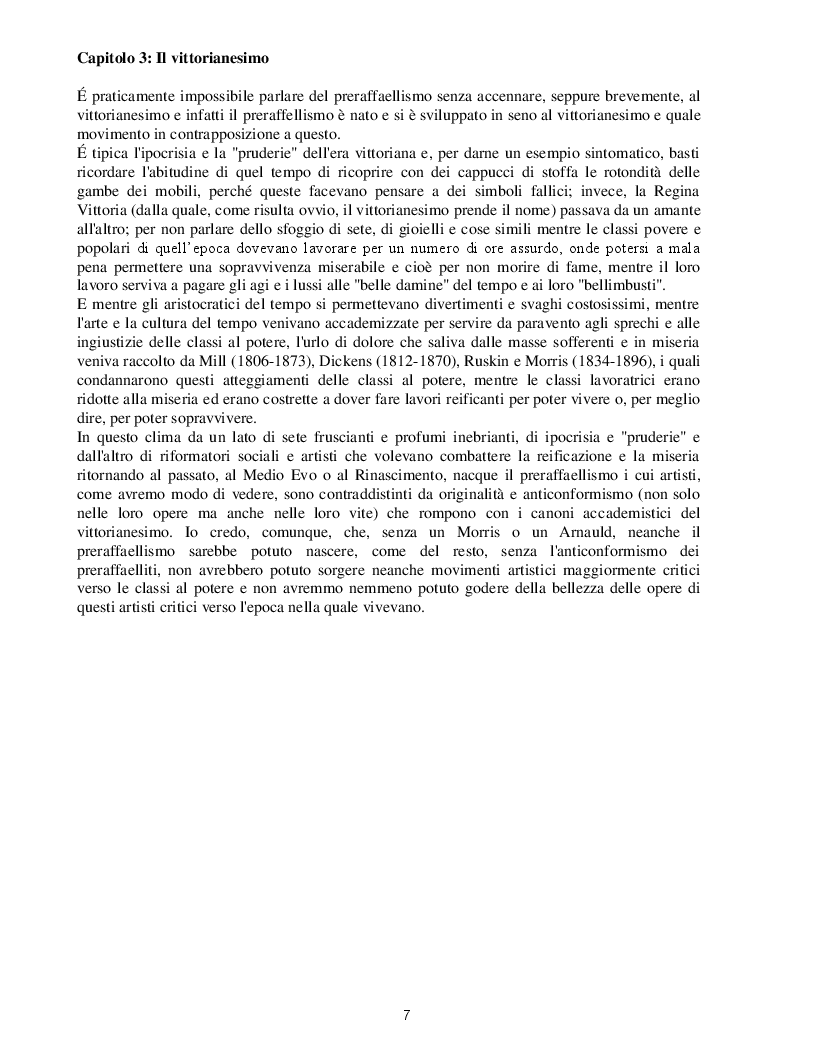 Estratto dalla tesi: La fotografia preraffaellita